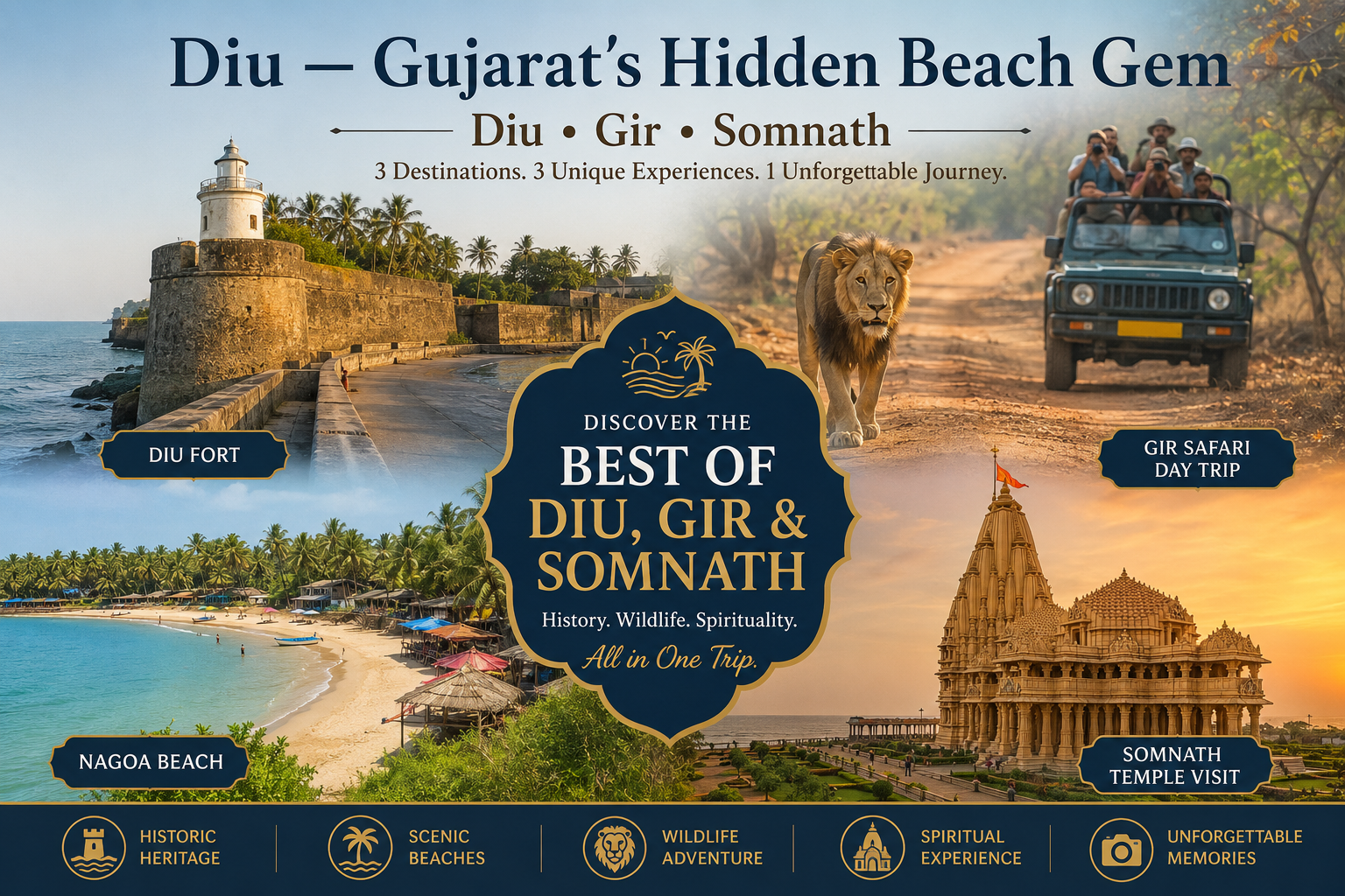 Diu — Gujarat's Hidden Beach Gem
